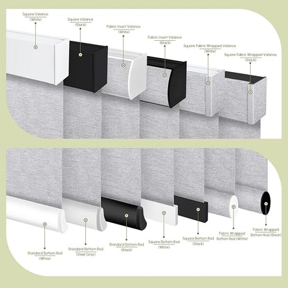 FineTell Motorized Blinds with Remote, 100% Blackout Roller Shades Compatible with Alexa,Apple Homekit,Google Home APP and Voice Control, Customized Electric Blinds (100% Blackout Classic Light Grey)