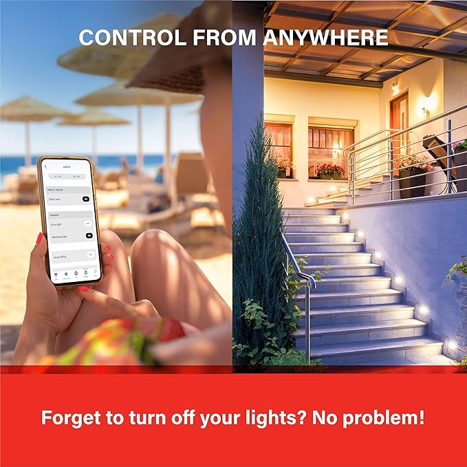 Sengled Alexa Light Bulb, S1 Auto Pairing with Alexa Devices, Warm Light Bulbs, Smart Light Bulbs that Work with Alexa, Bluetooth Mesh Smart Home Lighting, E26 60W Equivalent, 800LM, 4-Pack