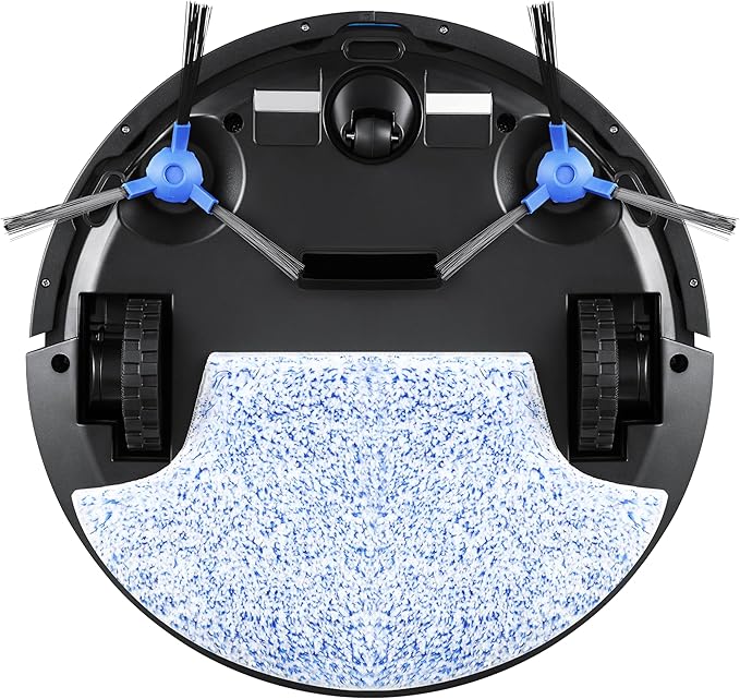 Supersonic SC-830SV Smart Robot Vacuum with Gyroscope Technology, WiFi & App Control, Alexa Compatibility, Quiet Clean, Multiple Modes, Anti-Collision, Ultra-Quiet Operation, HEPA Filter
