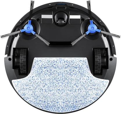 Supersonic SC-830SV Smart Robot Vacuum with Gyroscope Technology, WiFi & App Control, Alexa Compatibility, Quiet Clean, Multiple Modes, Anti-Collision, Ultra-Quiet Operation, HEPA Filter