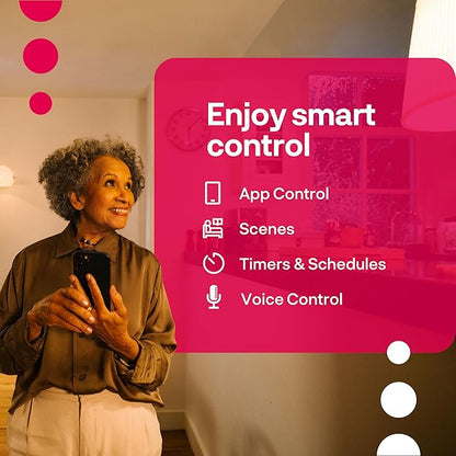 innr Smart Light Bulbs, A19 Zigbee, Works with Philips Hue* and Alexa (Bridge Required), Warm to Cool White, Dimmable, E26 LED Bulb 75 Watt, Soft White Light, 1140lm, 2-Pack