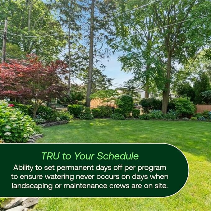 Rain Bird TRU6I Program-Based Indoor Irrigation Controller/Timer, WiFi Ready, 6-Zone/Station