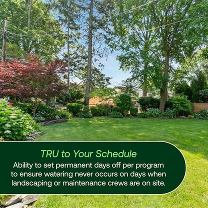Rain Bird TRU8O Program-Based Indoor/Outdoor Irrigation Controller/Timer, WiFi Ready, 8-Zone/Station