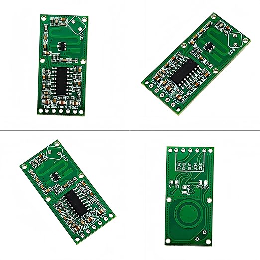 9PCS RCWL-0516 Microwave Radar Sensor Motion Detection Sensor Induction Switch Module Detection Distance 5-8m