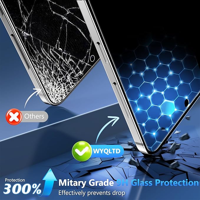 2 Pack for Samsung Galaxy S25 Edge Privacy Screen Protector Tempered Glass, Fingerprint Unlocking, 25° Anti Spy, Full Coverage, Case Friendly, Easy Installation