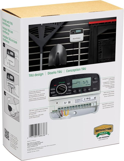Rain Bird TRU6I Program-Based Indoor Irrigation Controller/Timer, WiFi Ready, 6-Zone/Station