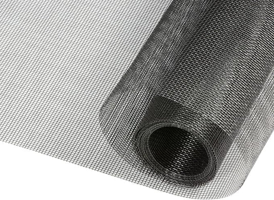 Windows Screen and Screen Door Replacement, 59"x106" Durable Fiberglass Screen Mesh- Window Screen & Sliding Screen Door Repair for Patio and Windows, Tooltriz