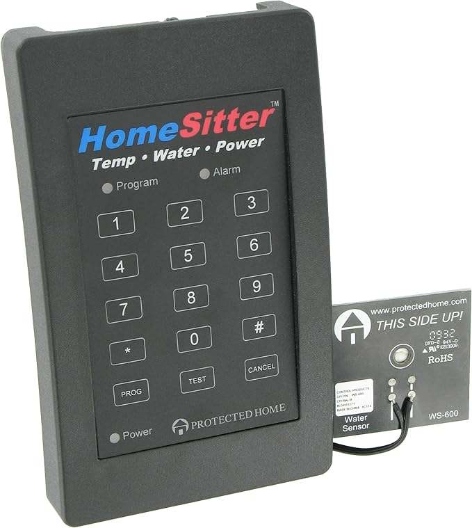 FreezeAlarm Homesitter Temperature, Water, Power Alarm HS-700 with voice message to up to 3 phone numbers / No monitoring fees