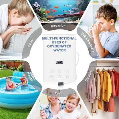 Ozone Machine Generator for Water and Air, 1000mg/h Fruit Produce Purifier