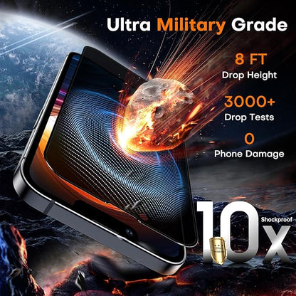TOCOL Privacy Screen Protector for iPhone 12 Pro Max 9H Hardness Military Grade Shatterproof HD Tempered Glass Full Coverage Easy Installation 2 Pack