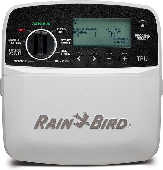 Rain Bird TRU6I Program-Based Indoor Irrigation Controller/Timer, WiFi Ready, 6-Zone/Station