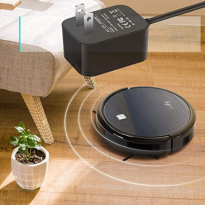 19V Charger for Eufy RoboVac 11 11S 12 15C 25C 30C 35C Series for Eufy HomeVac H30, Pure Clean & Coredy Robotic Vacuum Cleaner Model T2102 T2108 PUCRC15 PUCRC90 R300 R580 Power Supply Cord