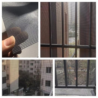 PVC Coated 304 Stainless Steel Mesh,2 Pack Woven Wire Mesh Screen Steel Woven Wire Mesh for Vent, Cage, Cabinets Mesh, Security Guard Garden Screen Hole Diameter 1.5mm (30 X 21CM)
