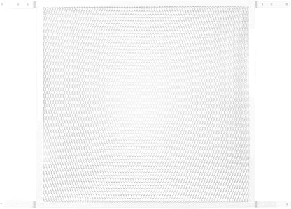 M-D Building Products 14182 Door Grille, Adjustable Fit for Doors 30" to 36" Wide, Easy-to-Install, Ideal for Residential and Commercial Use (White)