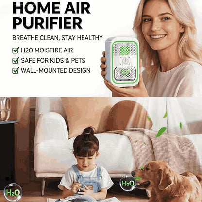 RongfuxangPlug-In Negative Ion Air Purifier, 3 Pack, Filterless Mini Air Ionizer for Home, Bedroom, Office, Quiet Air Freshener for Odor, Smoke, Pet Smell, White