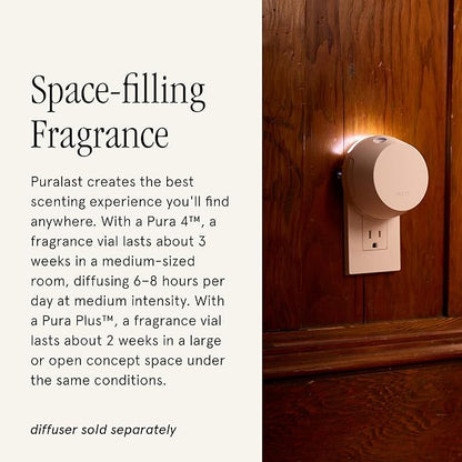 Pura Smart Home Scent Refill - Long-Lasting Premium Fragrance per Refill - Clean Diffuser Fragrance for Home, Office & Apartment - 2 Pack, Yuzu Citron