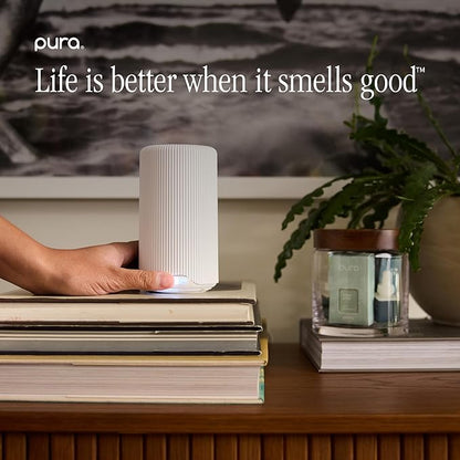 Pura x Glasshouse Home Scent Refill - Smart Air Diffuser - Hours of Luxury Fragrance per Refill - Home Essential - Clean & Safe Diffuser Fragrance - Lost in Amalfi