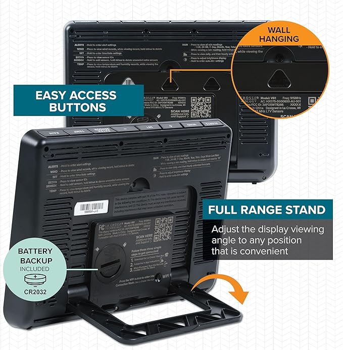 La Crosse Technology 328-69357-INT Wi-Fi Professional Weather Station