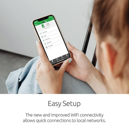 PumpSpy WiFi Sump Pump Smart Outlet 2.0 with Internet Monitoring & Alerts, WiFi Sump Pump Monitor that Connects to 24/7 Remote Monitoring Service, PumpSpy App Available on iOS and Android Devices