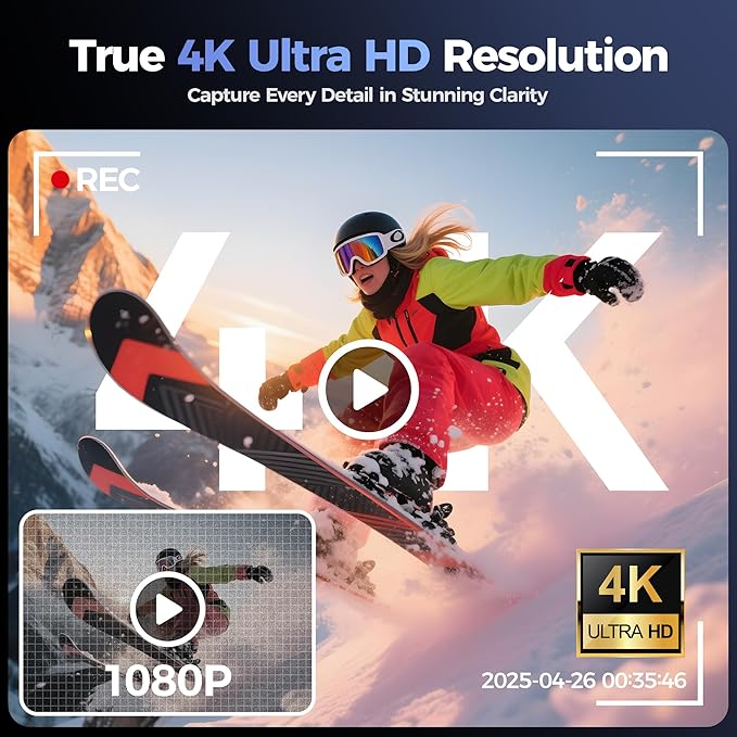 Digital Camera 4K for Photography - 64MP Cameras for Video - 180°Flip Screen Compact Cámara - 16X Zoom Photo Camera Gifts for Teens Ages 8-18 - Point and Shoot Digital Cameras for YouTube Vlogging