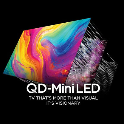 TCL 65 Inch Class QM64L Series | Mini LED QLED 4K HDR Smart Fire TV | 65QM64L, 2026 | 120Hz-144Hz High Brightness, Dolby Vision Atmos, Alexa+ Voice Remote AI Streaming Television | Amazon Exclusive