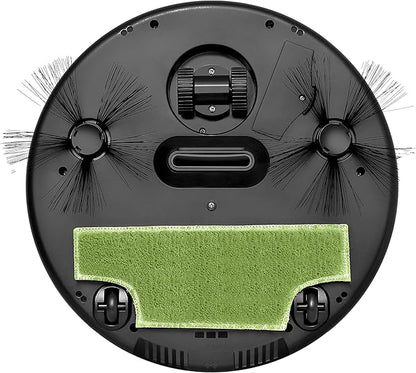 Supersonic SC-820SV Robot Vacuum & Dry Mop, Quiet Clean, Low-Profile Design, 120 Minutes Cleaning Time, Drop-Sensing Technology, 420ML Dust Bin, Brushless Motor, Fast Charging