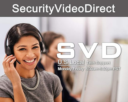 SVD 21.5-Inch 3D LED Professional Security Monitor With BNC HDMI Audio Inputs and BNC Audio Outputs and Build-in Speakers, SVD Advanced Security