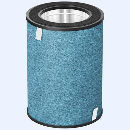 HP301 Replacement Filter Compatible with Shark HP302, HP301 Air Purifier NeverChange Max, HEPA Filter for HP305, HP300, HP200, HP201, HP202, HP232, HC501, AP1000, UA205 Air Purifiers, Part # HE3FKPET