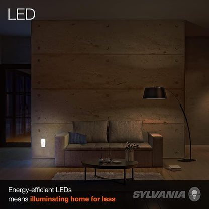 LEDVANCE Sylvania LED Night Light with USB Port and Socket, 3-Color Select, Frosted, 3000K, 5 Lumens, Cool White - 1 Pack (64991)