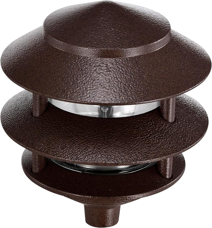 Nuvo Lighting SF76/632 Transitional One Light Post Mount in Bronze/Dark finish