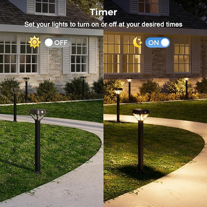 XMCOSY+ Smart Bridge for Smart Solar Outdoor Lights with Motion Sensor, Supports to 128 Devices, 2.4GHz WiFi, Remote Control, Works with Alexa & Google Home, Compatible with Bluetooth & Mesh Devices