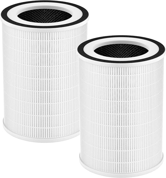 2 Pack KILO Filter Compatible with Afloia KILO, KILOPLUS, KILOPRO, MIRO,MIRO PRO and MORENTO MR-Kilo, Kalo Air Purifier, 360° 3-Stage Filtration for Odor,Smoke,Dust,Pollen,Pets