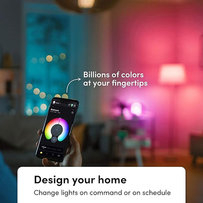LIFX Color 800 Lumens Smart LED Light Bulb 2-Pack and 40" Extension Lightstrip, No Bridge Required, Compatible with Alexa, Hey Google, HomeKit and Siri