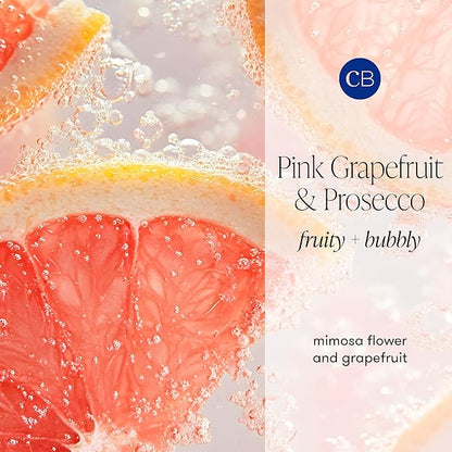 Capri Blue Pura Diffuser Refills – Luxury Home Fragrance – Long Lasting Oil Diffuser Scents with Notes of Mimosa Flower, Grapefruit & Violet (Pink Grapefruit & Prosecco, Pack of 2 Pura Refills)