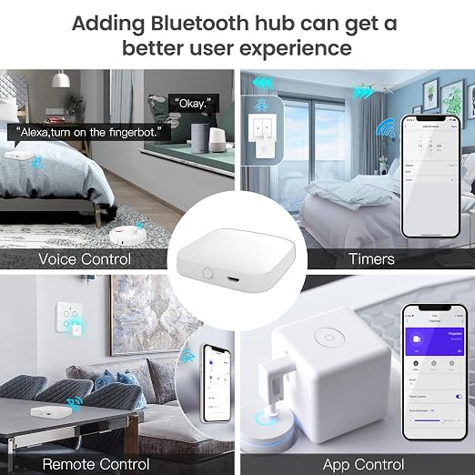 Bundled Set Combining Fingerbot and Bluetooth Hub
