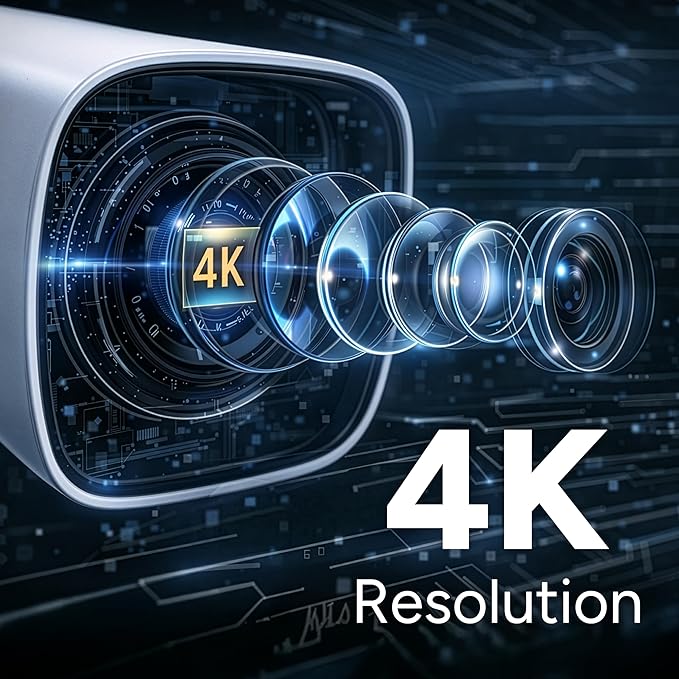 Lorex Connect 8-Channel NVR System with Four 4K IP Bullet Cameras | New APP | Color Night Vision | 2-Way Talk | Deterrence Light | Motion Detections | Quiet NVR | Local Recording with No Monthly Fee