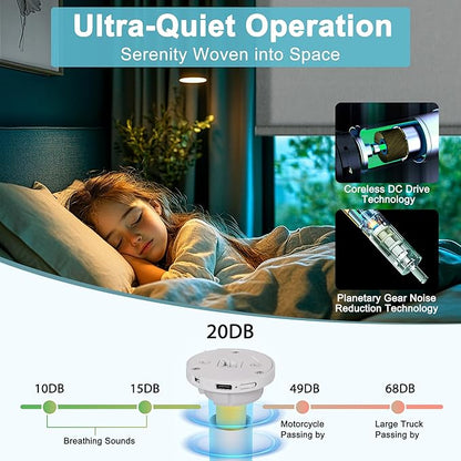 BERISSA Smart Motorized Blinds with Remote,No Drill Automatic Roller Blinds for Indoor Windows,Light Filtering Linen Fabric,Electric Shades for Windows Home Office,Filter Linen Grey,Custom Size