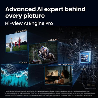Hisense 65" U7 Mini-LED ULED 4K UHD Best Premium Gaming Smart Google TV (65U7SG, 2026 NEW) - Hi-QLED, Native 165Hz, VRR 330, HDR10+, Dolby Vision IQ · Atmos, IMAX Enhanced, Anti-Reflection, 2.1.2 Ch