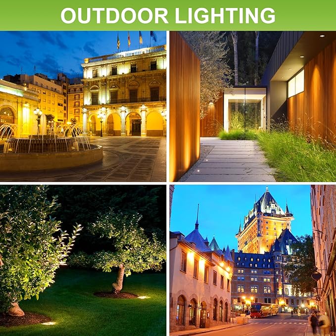 GEPLAD 6 Pack MR16 GU5.3 LED Bulbs, 5W 450 Lumens 3000K Soft White, 50W Halogen Equivalent, 38° Beam Angle, 12V-24V AC/DC, for Indoor/Outdoor Track & Recessed Lighting, Non-Dimmable