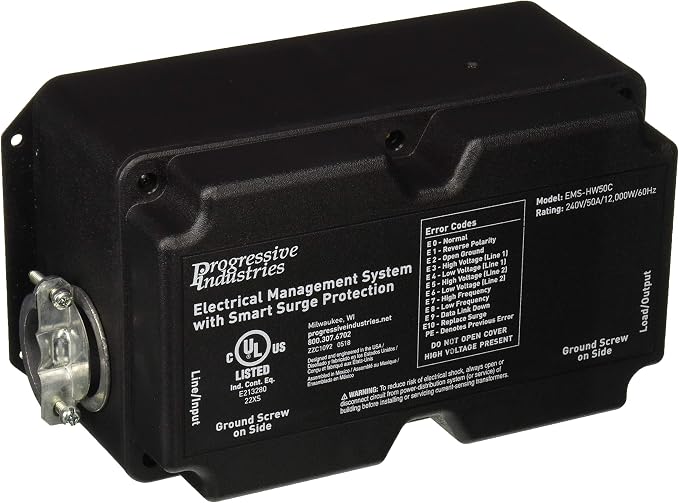 Progressive International Progressive Industries EMSHW50C Surge Protector