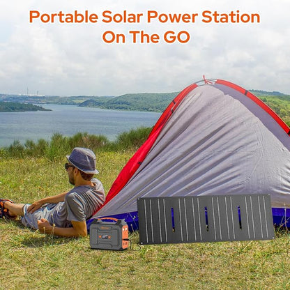 ZeroKor Portable Power Station 100W Outdoor Power Pack with 110V AC Outlet