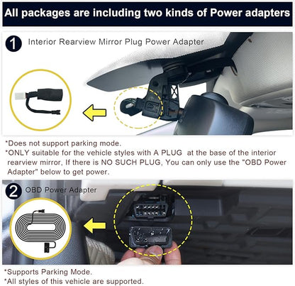 Mangoal 4K & Rear 1080P Dash Cam Custom Fit for Dodge Challenger 2015 2016 2017 2018 2019 2020 2021 2022 2023(Model A), GT R/T SXT SRT Hellcat R/T Scat Pack,Integrated OEM Look, WiFi & App,128GB Card