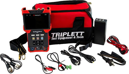 Triplett 8073 CamView IP Pro-D CCTV Camera Tester with Built-in DHCP Server - IP, AHD 2.0, HD-TVI 3.0, HD-CVI 3.0