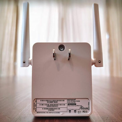 NETGEAR Wi-Fi Range Extender EX2700 - Coverage Up to 800 Sq Ft and 10 Devices with N300 Wireless Signal Booster & Repeater (Up to 300Mbps Speed), and Compact Wall Plug Design