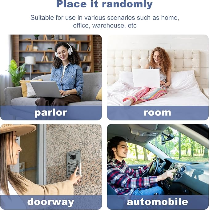 Hidden Camera with Audio/Video Small Spy WiFi Security Secret System Smart | Home Indoor Wireless Outdoor Nanny Night Vision Motion Detection Baby Monitor Pet Doorbell Seguridad (1, black, mini)