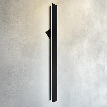ASD LED 48" Long Wall Mount Light Fixture, Outdoor & Indoor Linear Sconce | 3CCT, Dimmable, Waterproof, Anti-Rust, ETL Listed | 36W 2200LM 3000-5000K 100-277V | Exterior Porch Lighting | Black