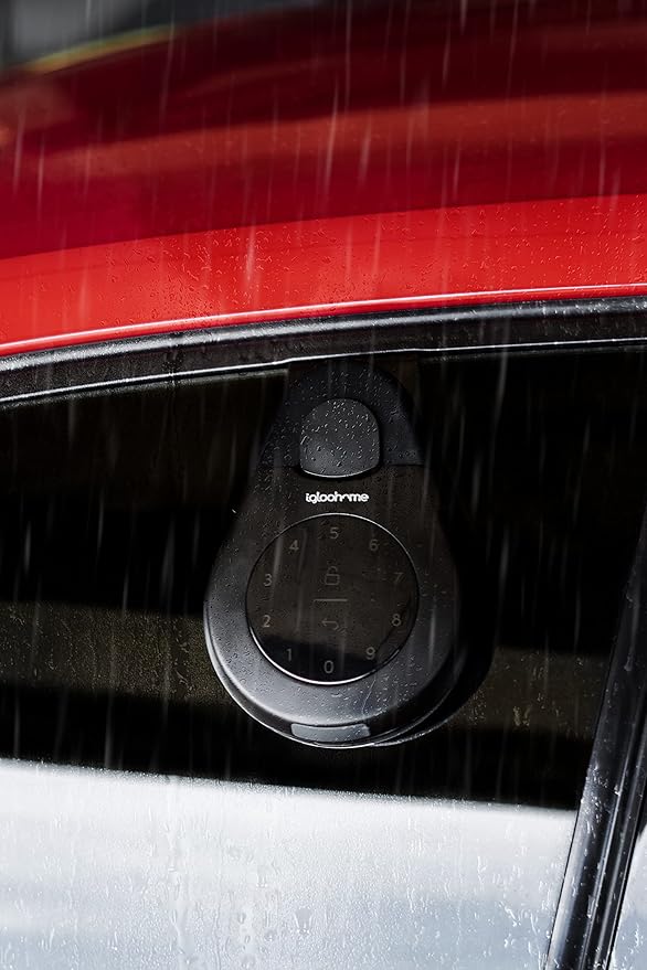 igloohome Car sharing window mount kit keybox 3 (KEYBOX 3 IS NOT INCLUDED - SOLD SEPARATELY)