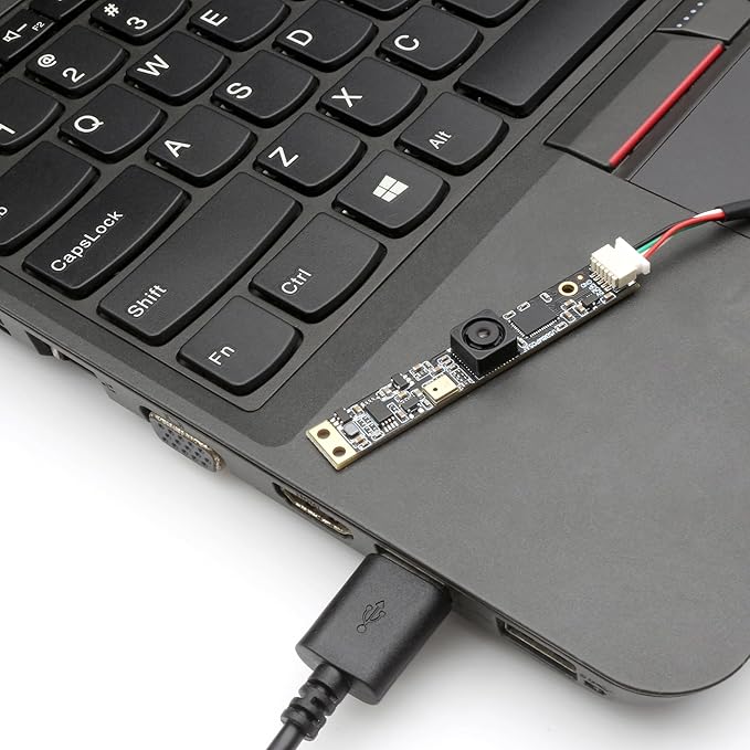 SVPRO 8MP USB Camera Module with Microphone, 102 Degree Wide Angle Laser Engraver Camera for Lightburn, Fixed Focus 4K UVC Webcam Board for Computer,Raspberry Pi