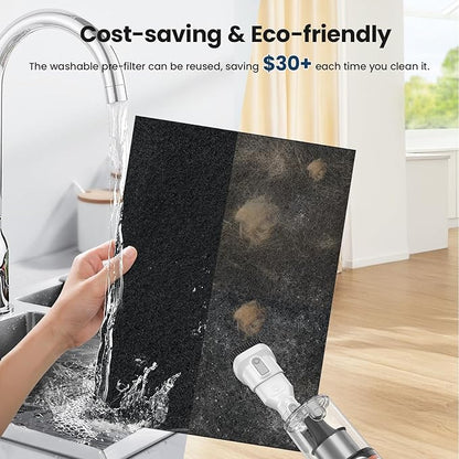 LUNINO Air Purifiers for Home Large Room up to 3000ft², HEPA Double-Sided Air Purifier with Washable Filter, Aromatherapy Function, Air Cleaner for Pets Hair, Bad Smell, Smoke, Dust, Pollen