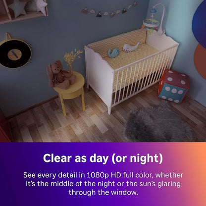 Roku New Indoor Camera 2024 - Home Security - 16-Pack - Wired Security Camera & Pet Monitor with 1080p HD Color Night Vision, Compatible with Alexa & Google, Motion & Sound Detection, WDR & WiFi 6